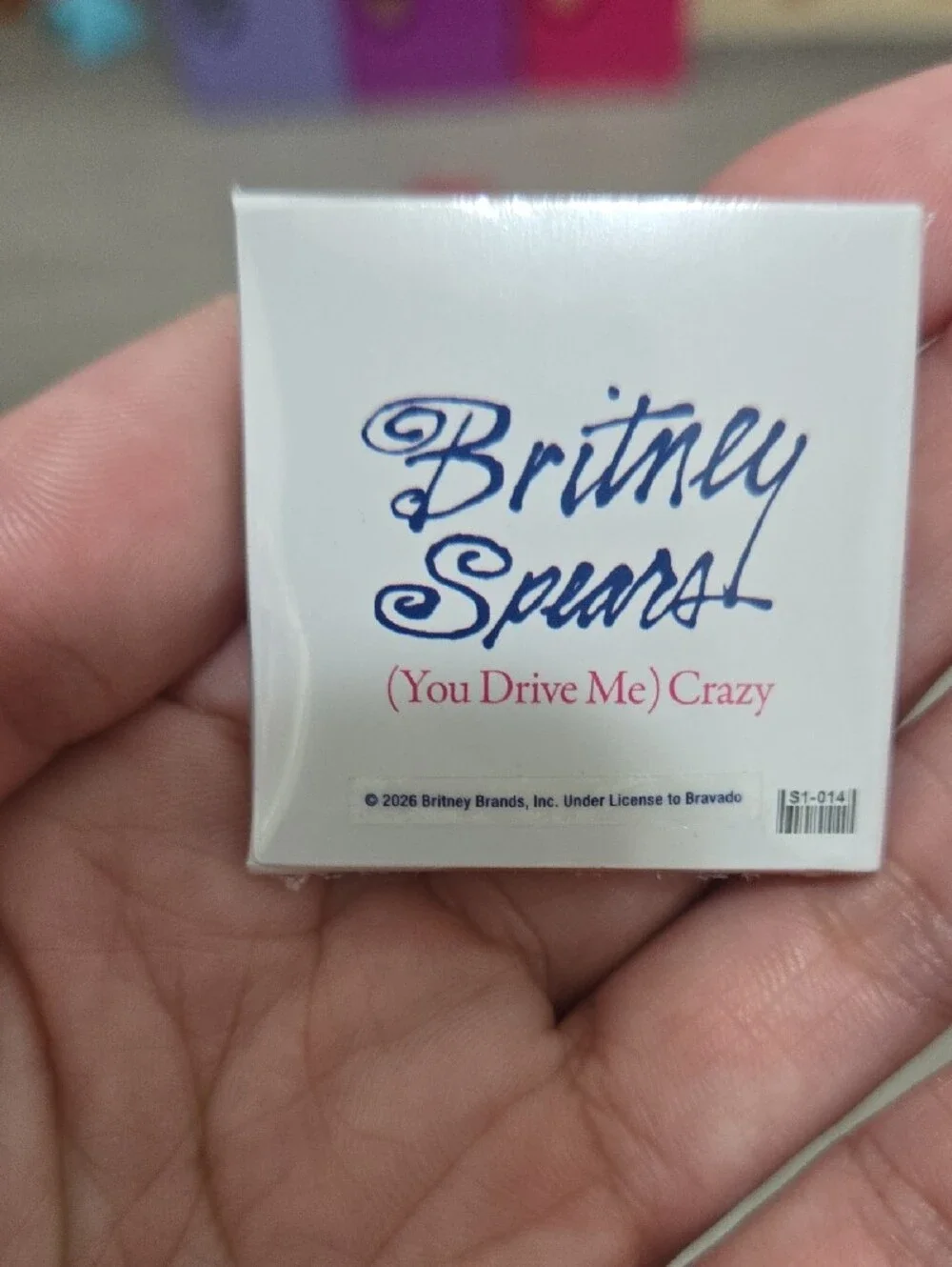 Sealed Collectible Britney Spears Record- White Cover with Record Inside
